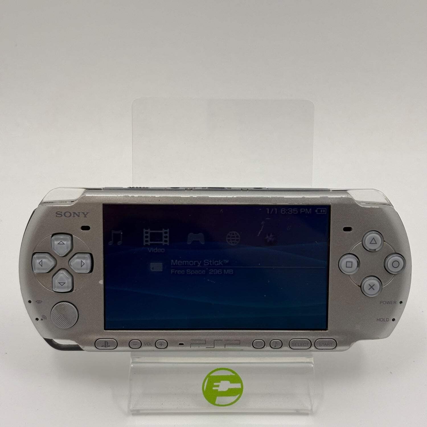 Sony PlayStation Portable PSP PSP-3001 Mystic Silver