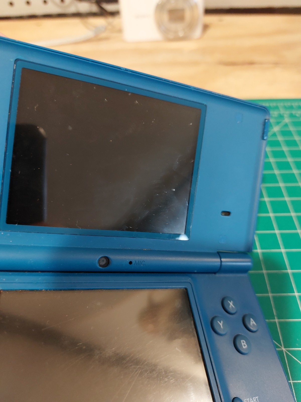 Nintendo DSi Blue Tested Working Console with Super Scribblenauts