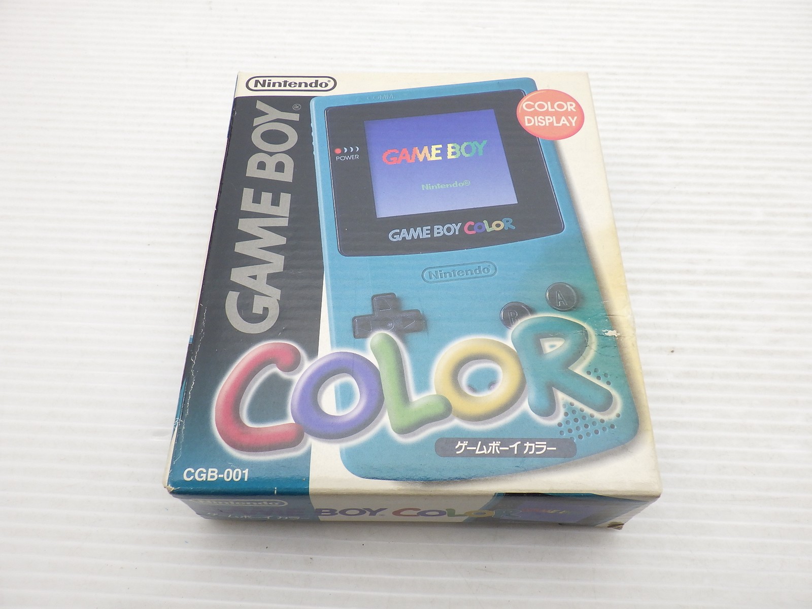 AS IS-Game Boy Color Console (CGB-001 / Blue) 9000025547062