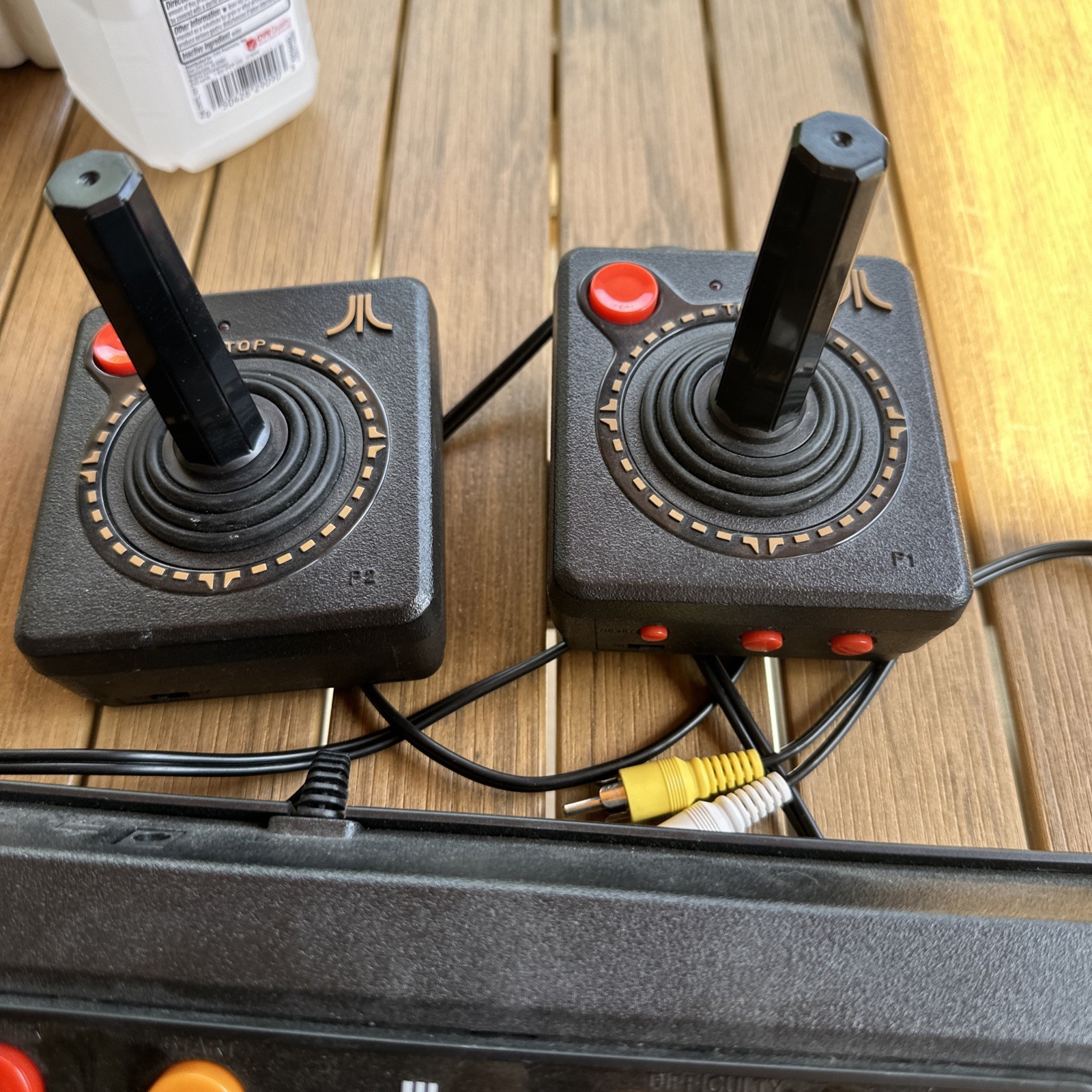 Atari Flashback 7 Classic Game Console – Black/Orange With Two Controls