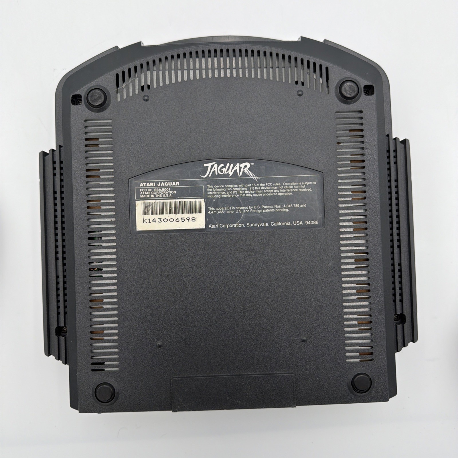 Atari Jaguar Console System Tested Working w/ OEM Controller & PSU