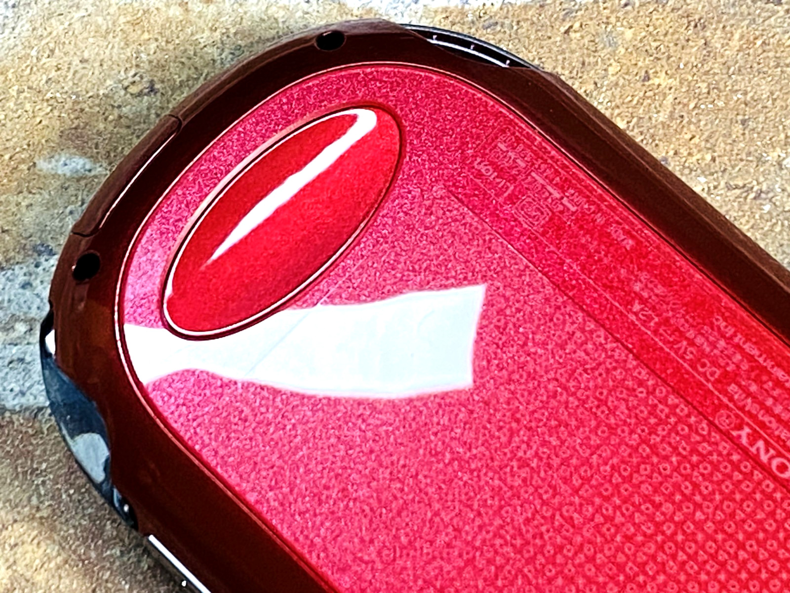 SONY PS Vita PCH-1100 Cosmic Red Japan Tested Charger 16GB Mobile Case EX
