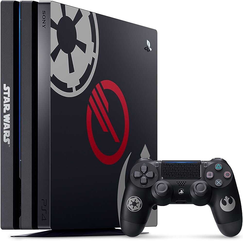 Sony PlayStation 4 Pro Star Wars Battlefront II Console – Jet Black SSD 512GB
