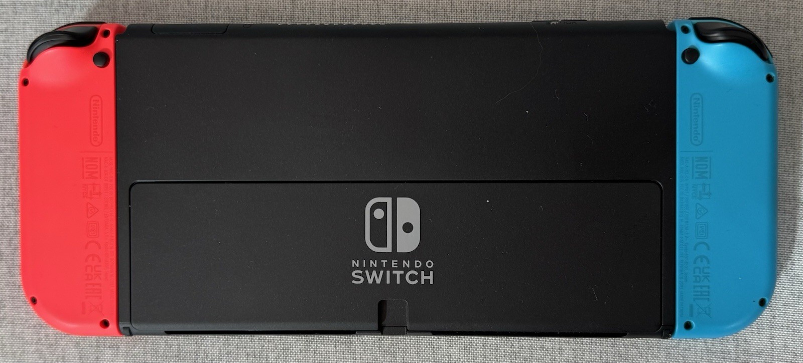 Nintendo Switch OLED Handheld Console – 64GB – Black/Neon Red/Neon