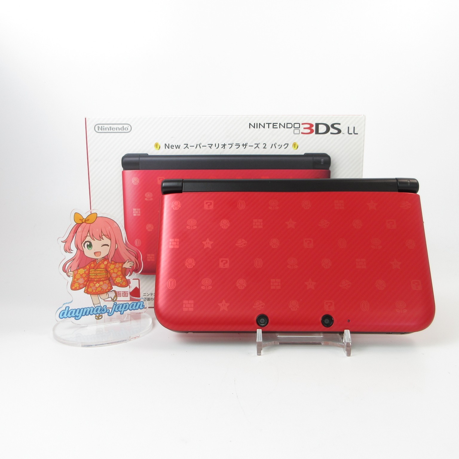 【Mint】Nintendo 3DS LL XL Super Mario Console Japanese Edition #NET0412/05