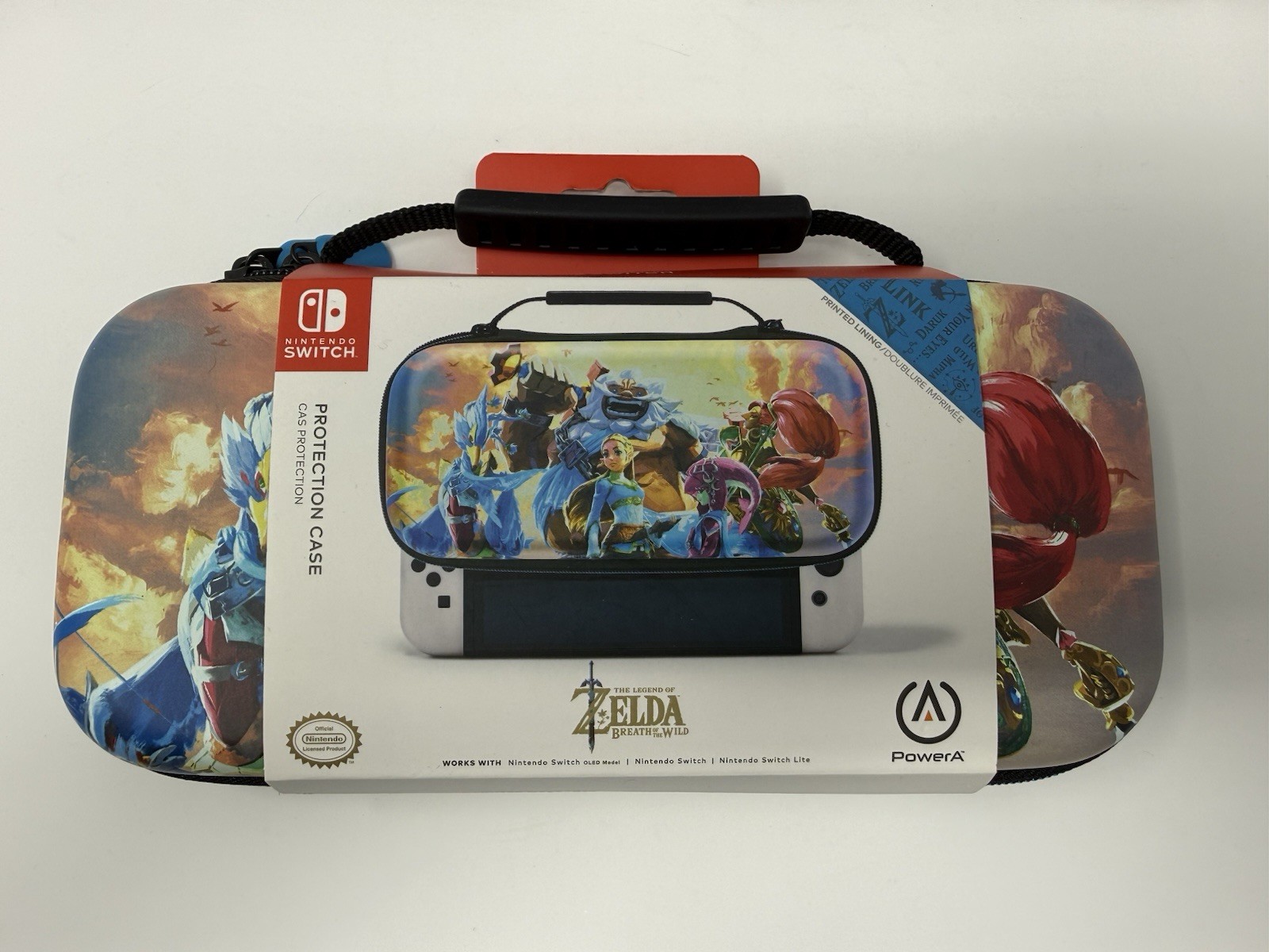 Nintendo Switch Monster Hunter Rise Console Deluxe Edition and Zelda Case – New