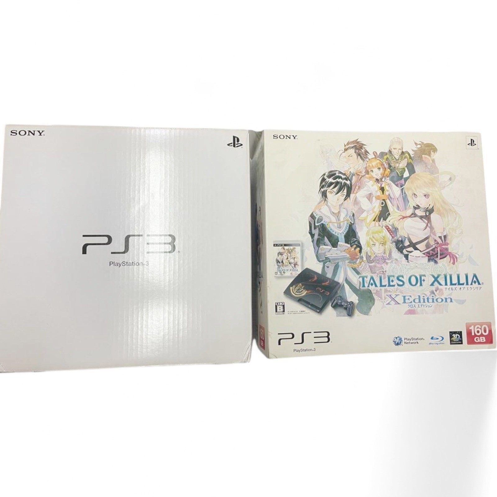 Sony PlayStation 3 Tales Of Xillia X Edition Console 160GB PS3 Tested with Box