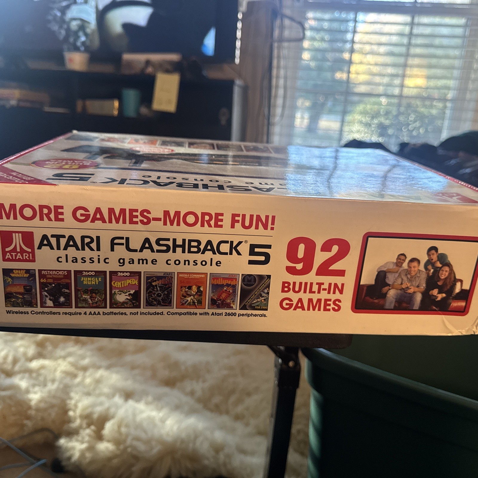 Atari Flashback 5 Collector’s Edition Console 92 Built-In Games Never Was Used.