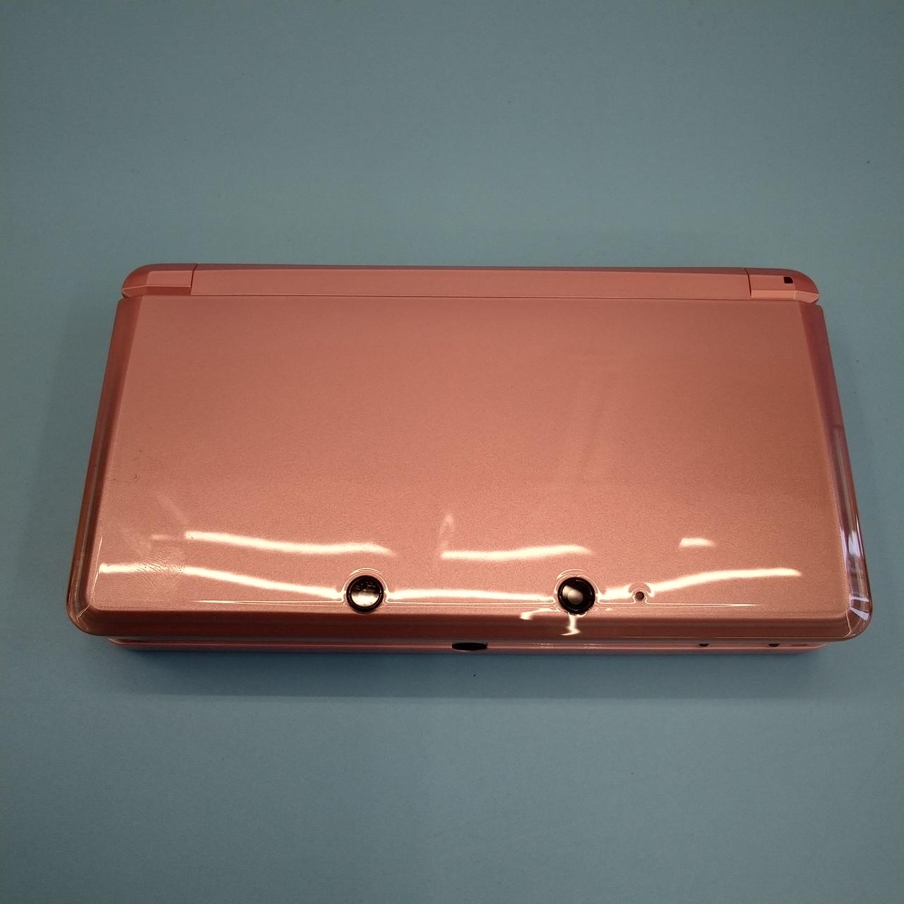 Nintendo 3DS Pearl Pink Console Used, Small Screen Yellowing