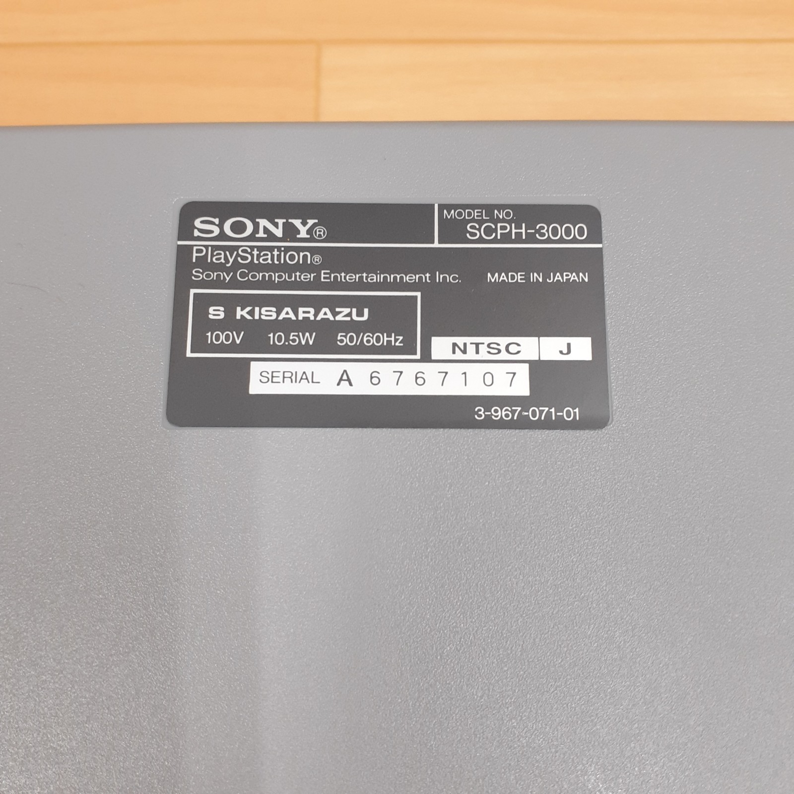 Sony PS1 Console SCPH-3000 Model in BOX Playstation 1 with 2 Controllers Japan
