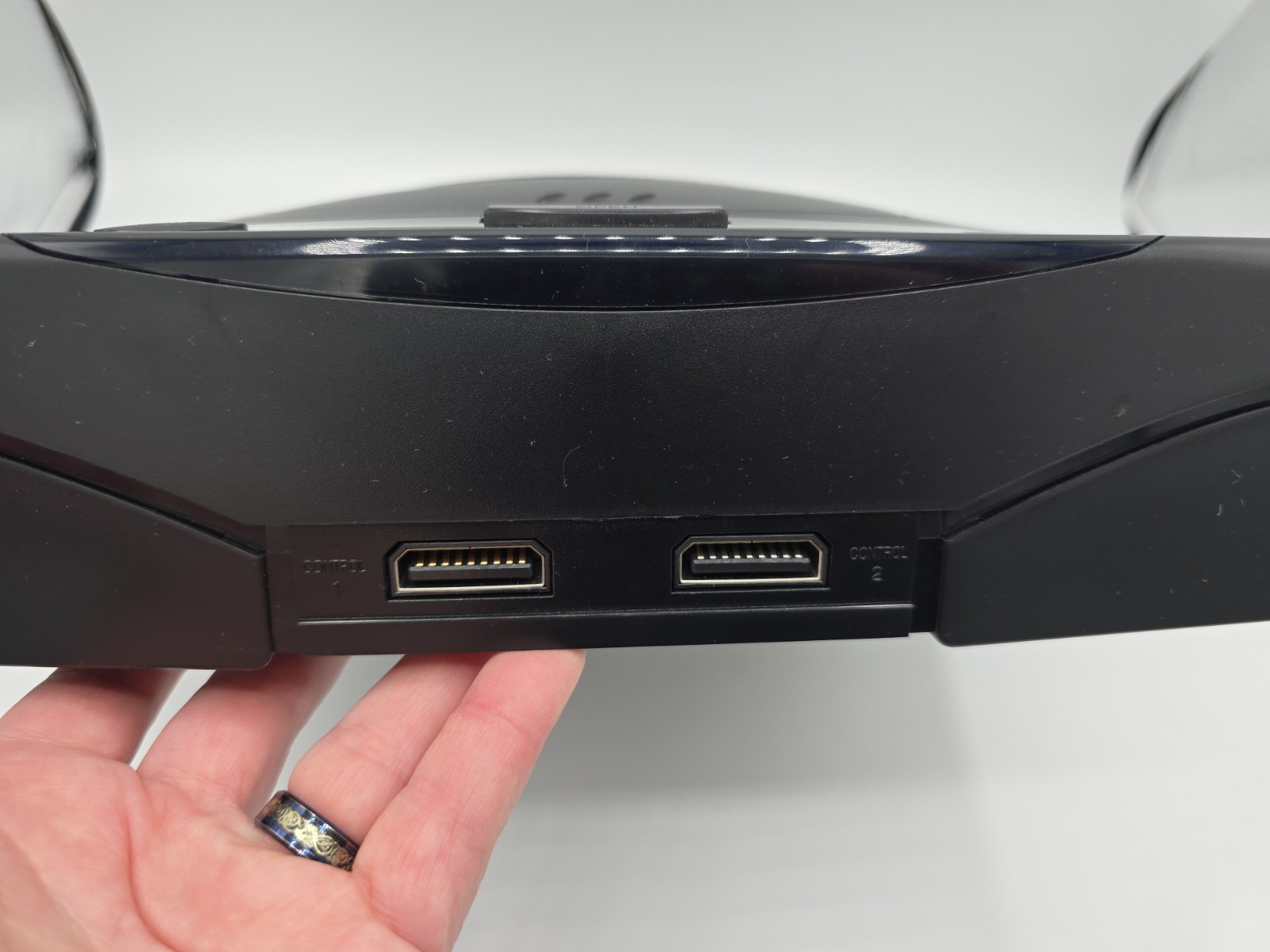 SEGA Saturn MK-80000 Console Controller Cables RF Converter W/Game COMPLETE *VE