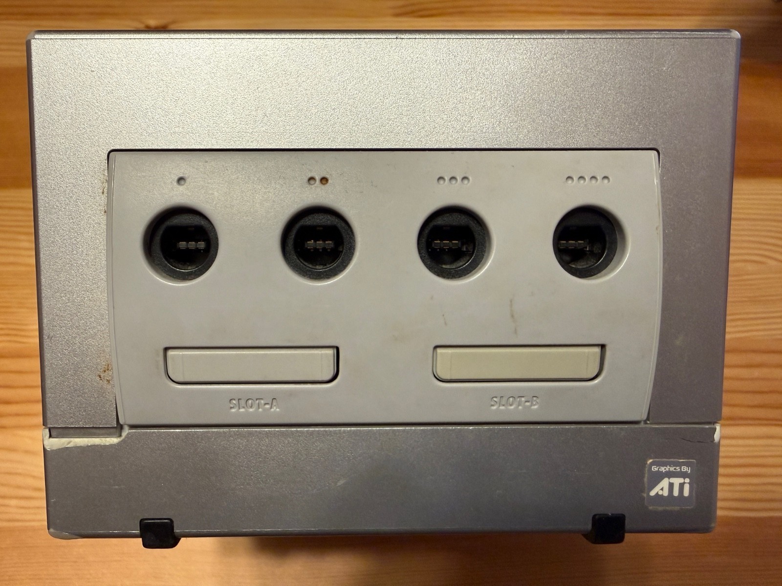 Nintendo GameCube Console Silver, AC Adapter, RCA, Untested