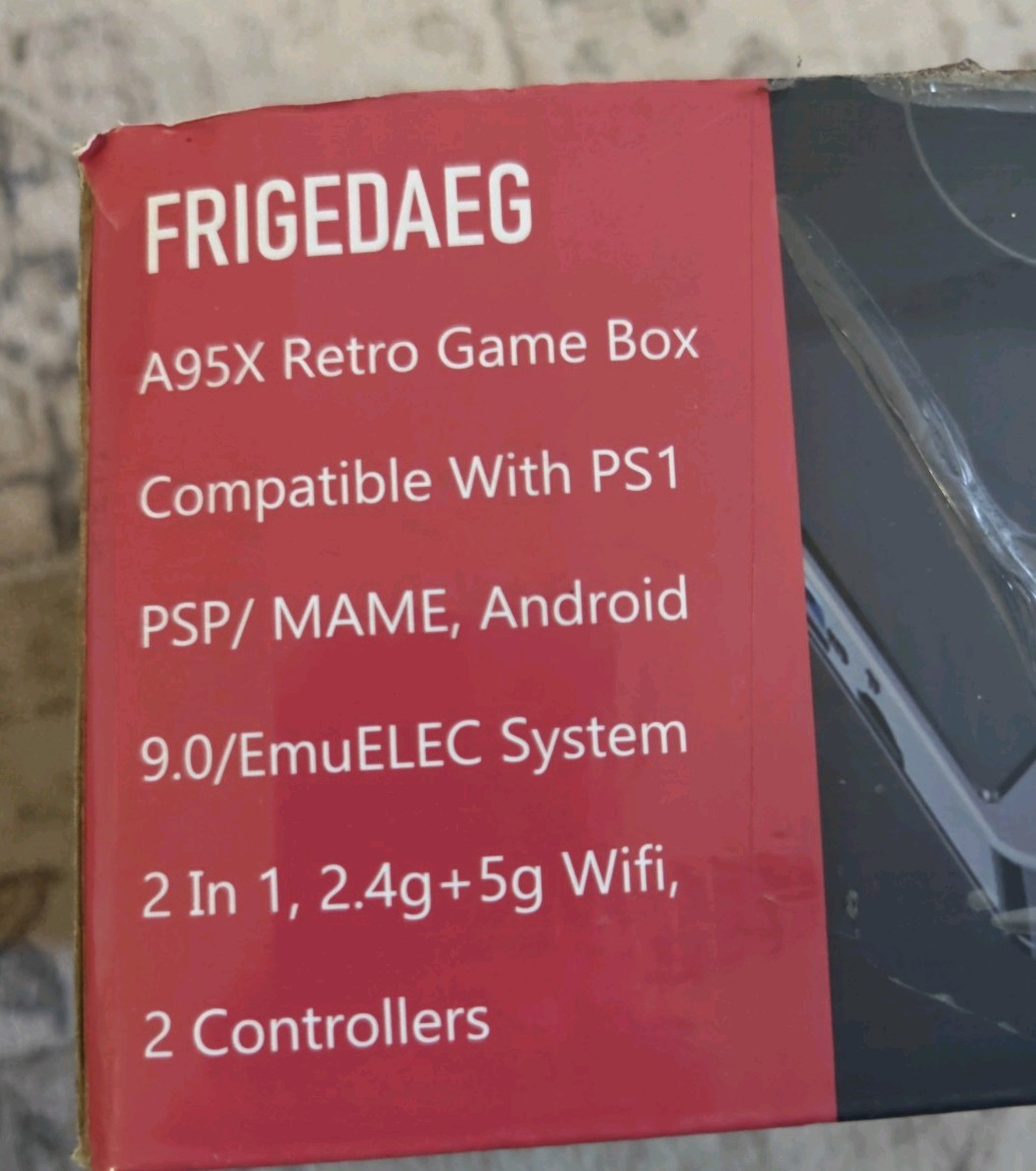 FRIGEDAEG Old School Video Game Console With 50000+ Games