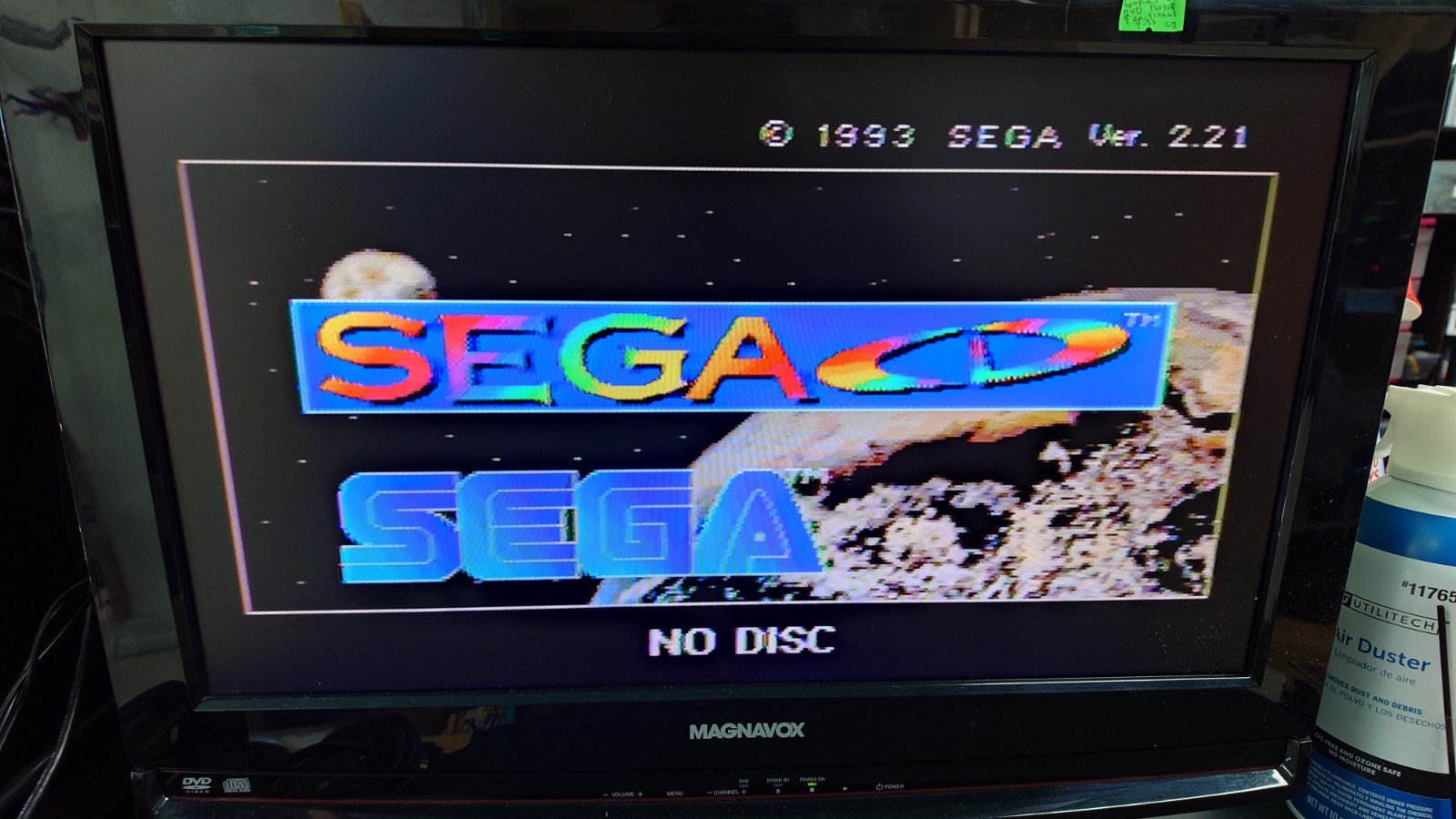 SEGA Genesis CDX Console Black CD-ROM Compatible Headphone Jack NTSC 1994