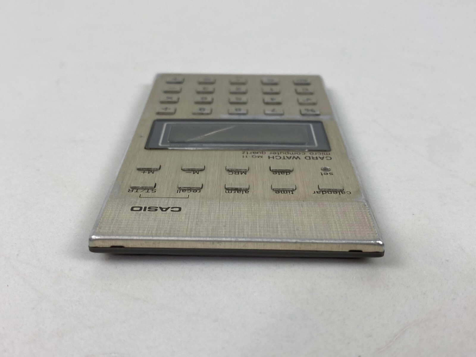 Casio MQ-11 Vintage Micro Computer Quartz Calculator Clock Made in Japan