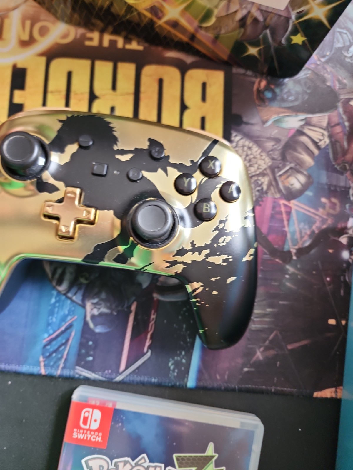 Nintendo Switch Bundle – Dock, Pro Controller, Hori Split Pad + Pokémon Legends