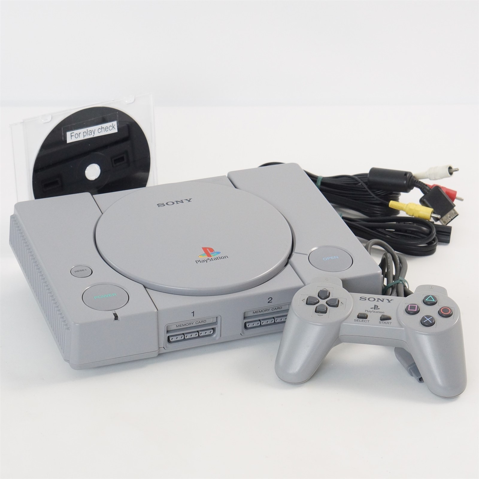 PS1 Console SCPH-9000 Tested System SONY Playstation JAPAN -NTSC-J- A1336286