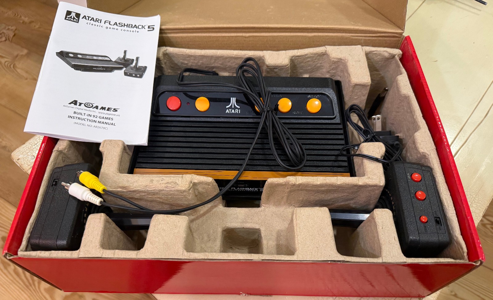 Atari Flashback 5 Classic Game Collector’s Edition Black Console