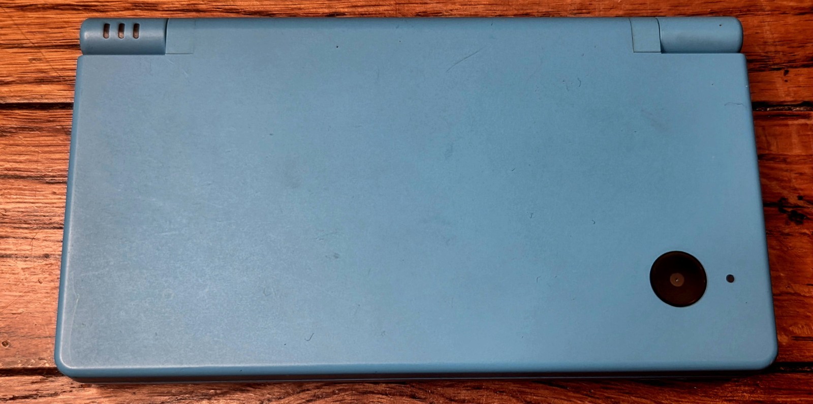 Nintendo DSi Blue Handheld Game Console TWL-001 USA Stylus + Charger Tested