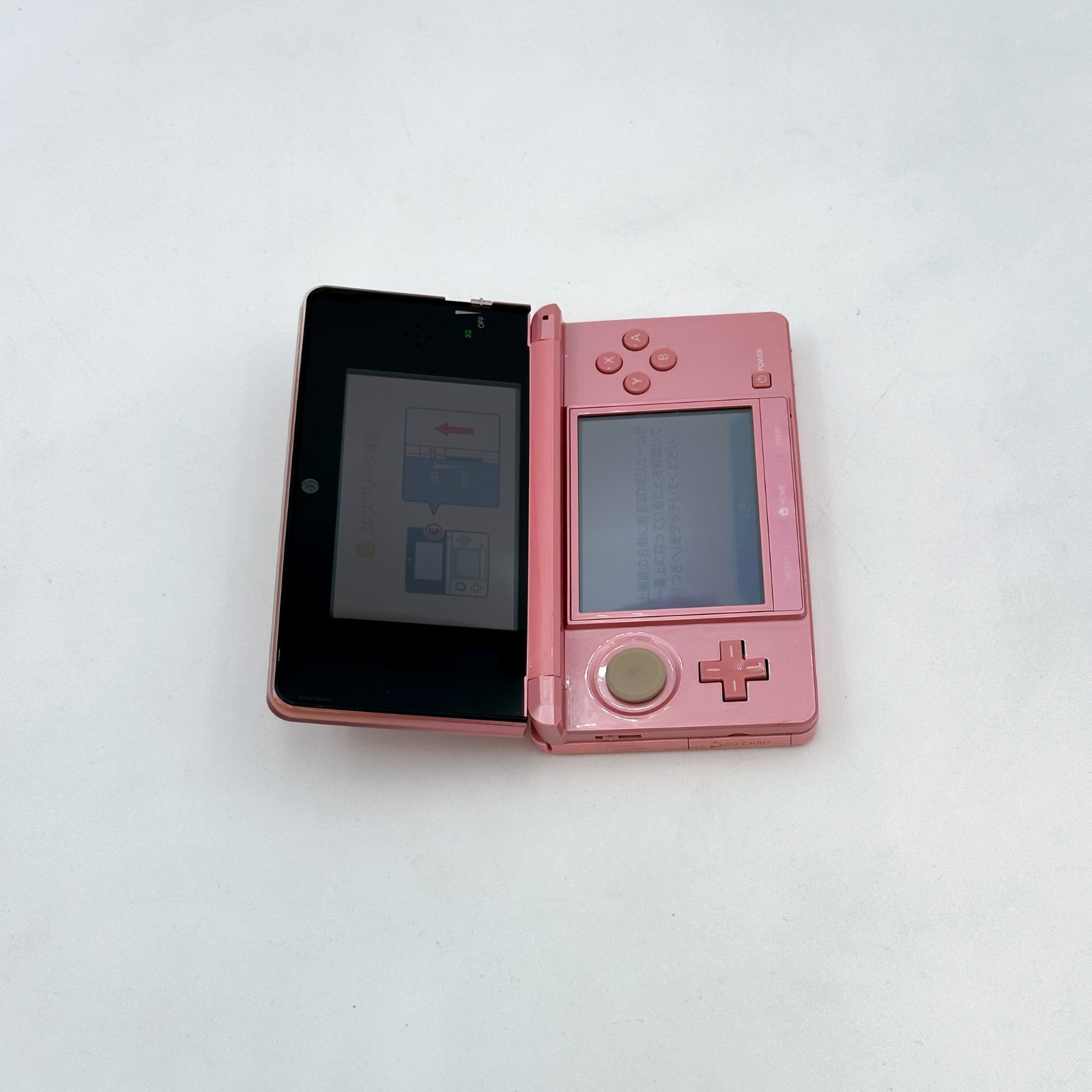 Nintendo 3DS Misty Pink Console Handheld System Japanese ver Good Condition