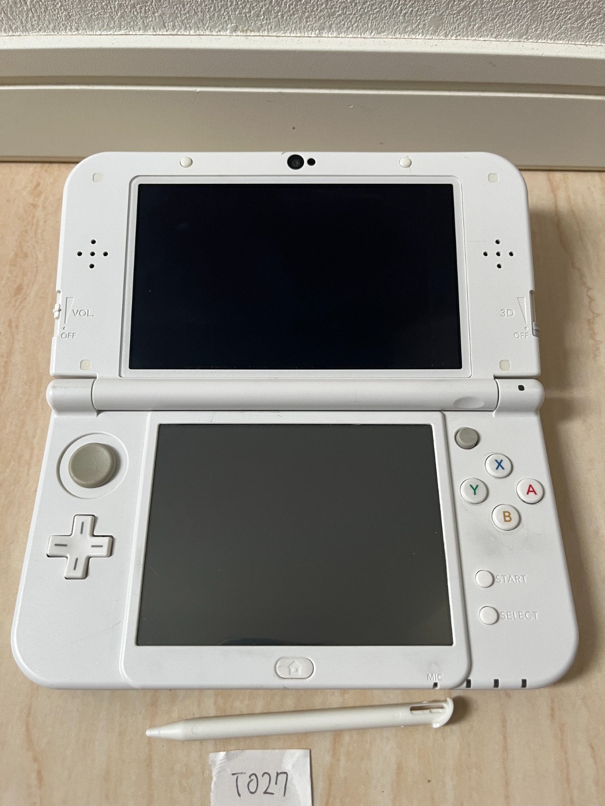 [Bottom IPS] new Nintendo 3DS XL LL Pearl White NTSC-J Japan [Excellent]