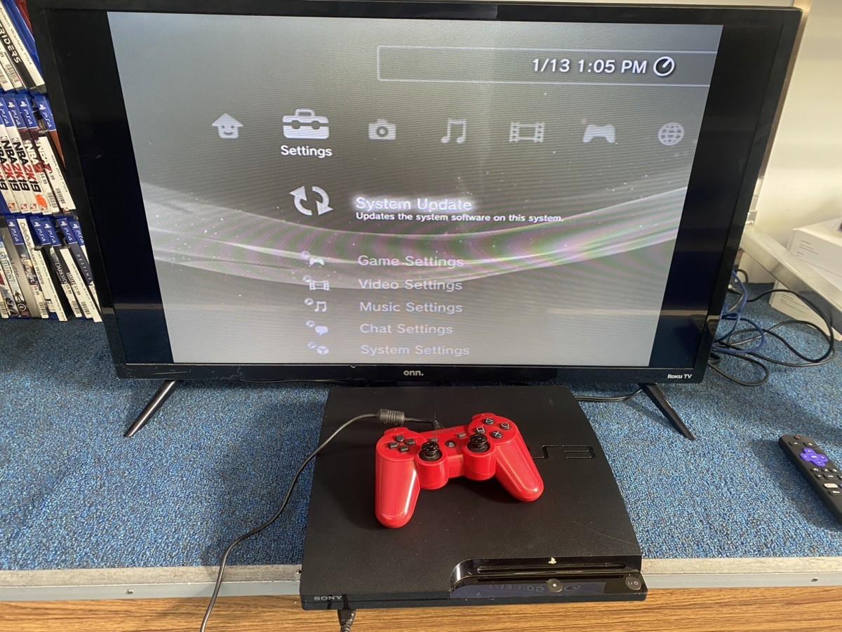 SONY PLAYSTATION 3 CECH-2501A GAME CONSOLE (CJL006586)