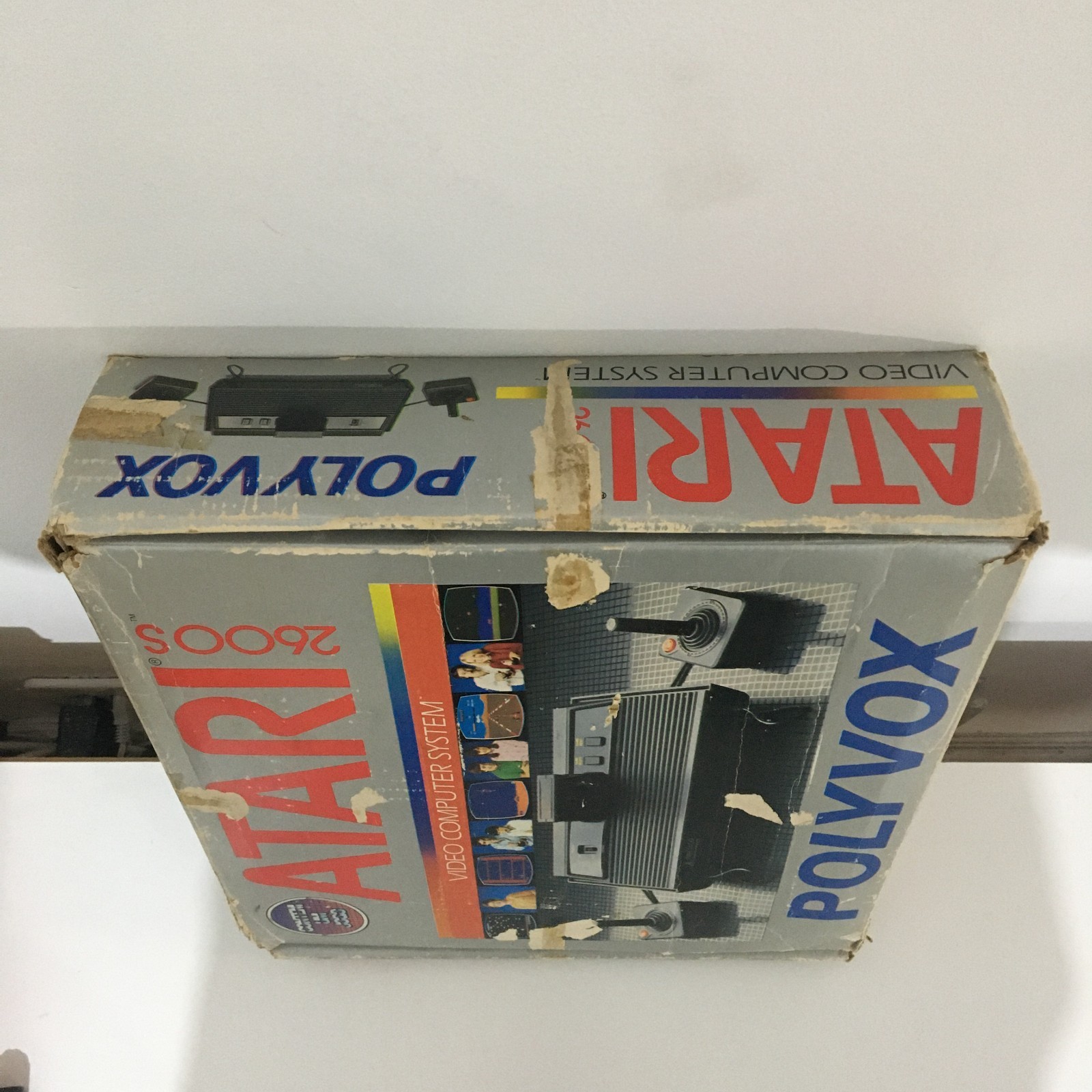 ATARI 2600 POLYVOX BRAZIL CONSOLE CIB + 8 AUTHENTIC GAMES MATCHING SERIAL NUMBER