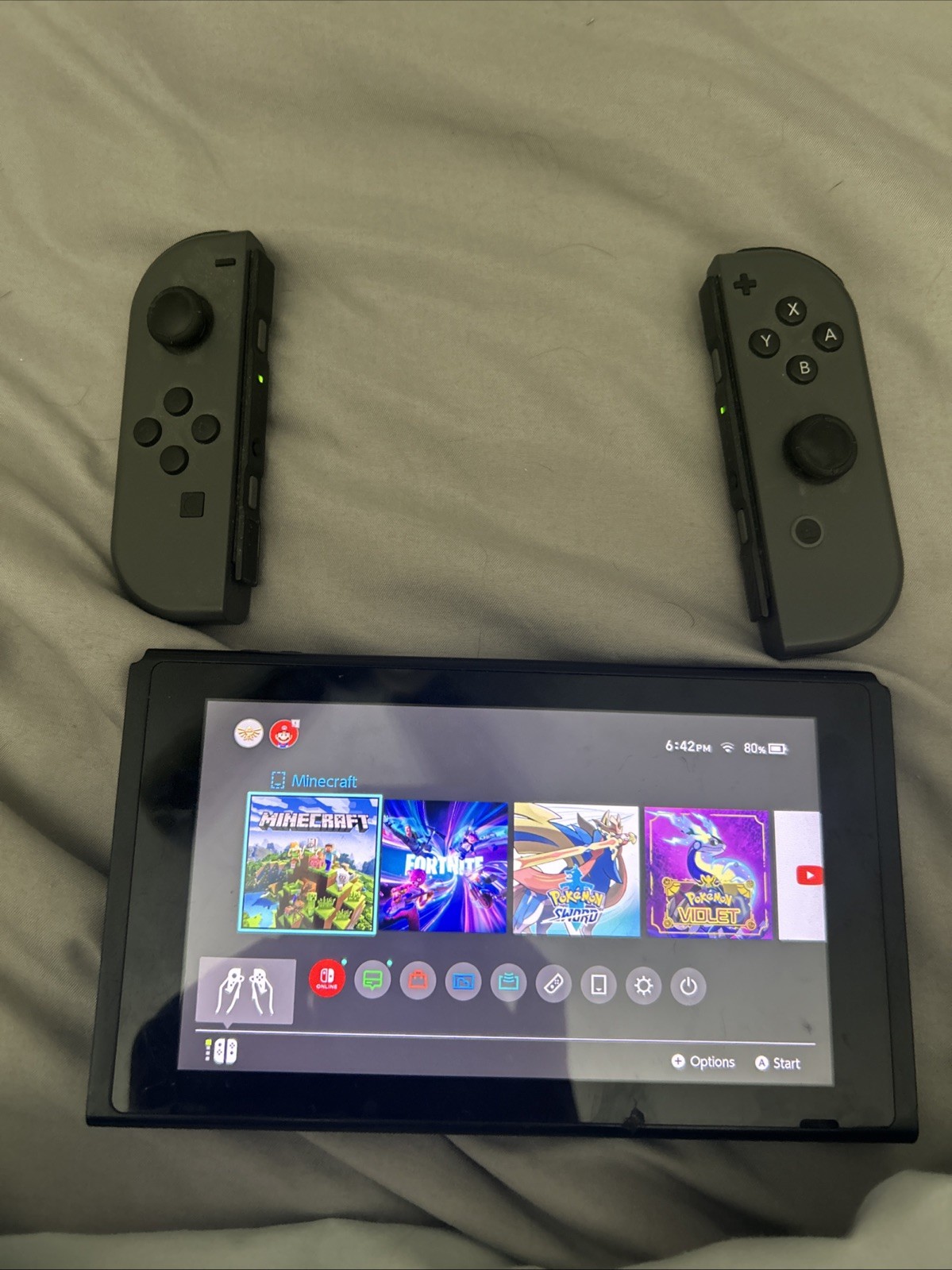 Nintendo Switch 32GB Handheld System – Gray