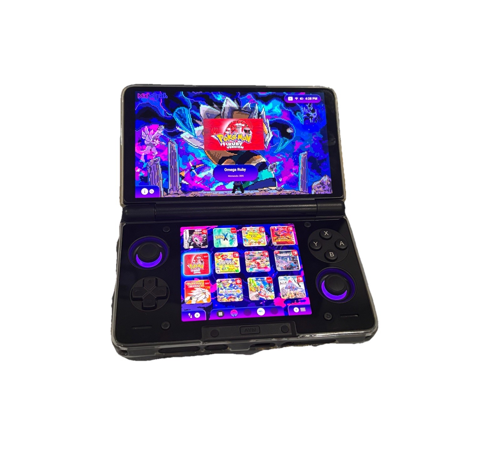 Ayn Thor Base Version 128GB USB-C with Accessories (Installed with few games)