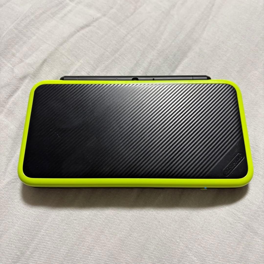 3DS/2DS/DS New Nintendo 2Dsll Body Adapter Grip Lime Black Japan