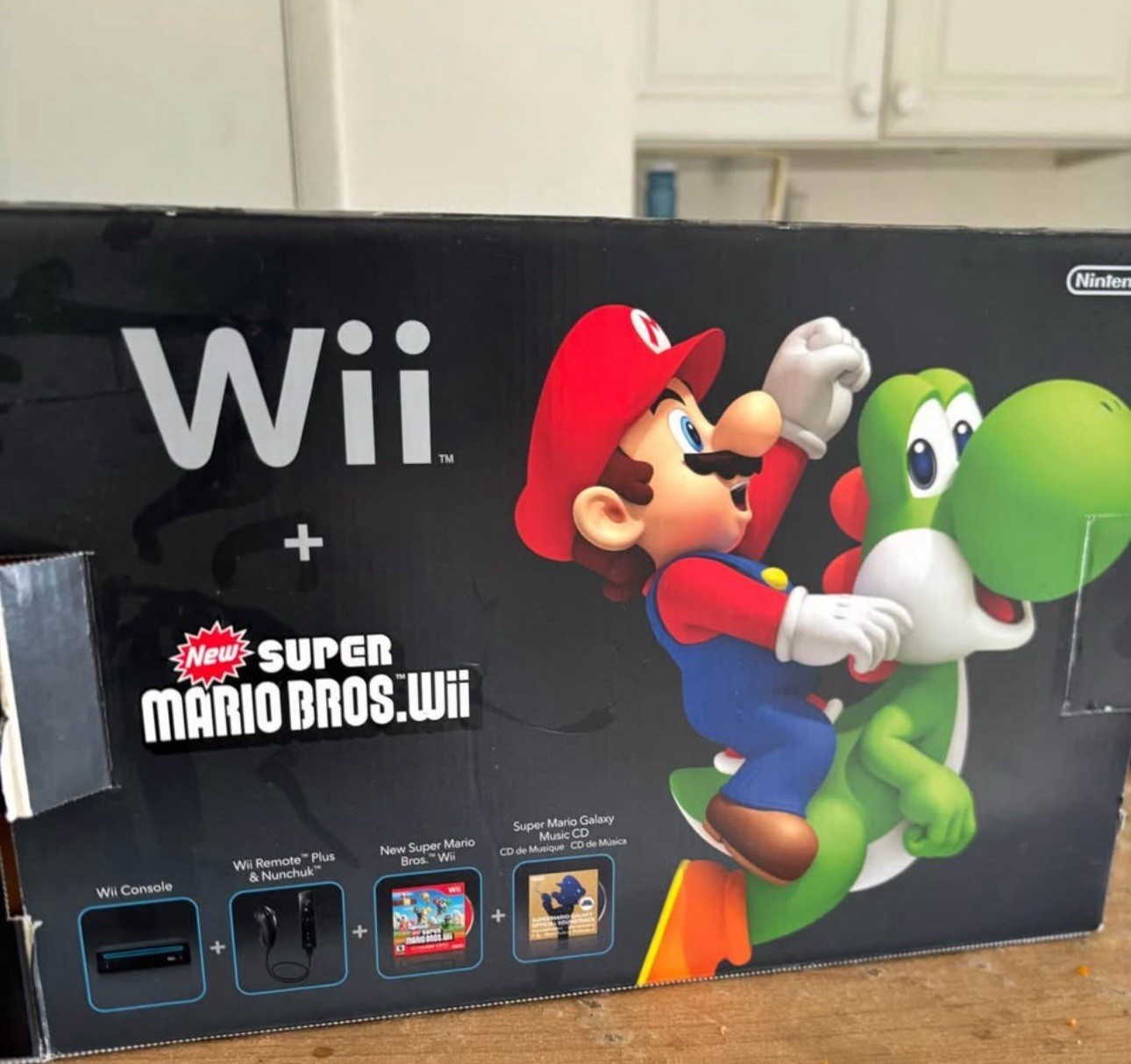 Nintendo Wii Holiday Bundle Black Console