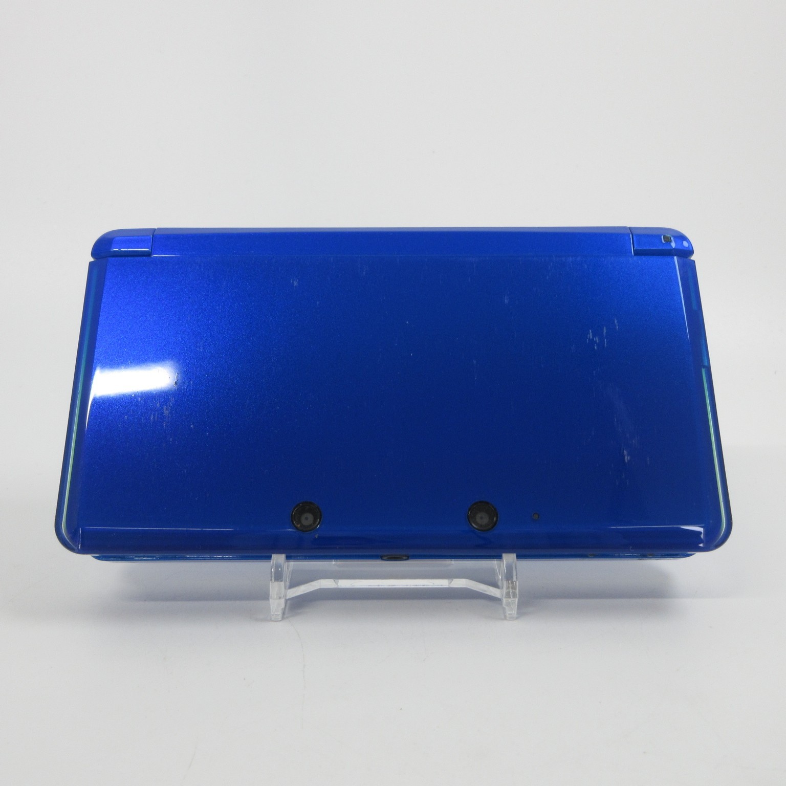【Excellent】Nintendo 3DS Cobalt Blue Console ONLY Japanese Edition #ReRe08/0704/0