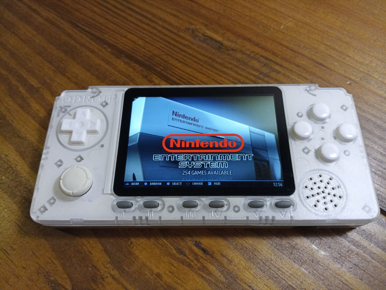 Odroid Go Advance Linux Emulation Handheld NES, SNES, Genesis, etc FROSTED WHITE