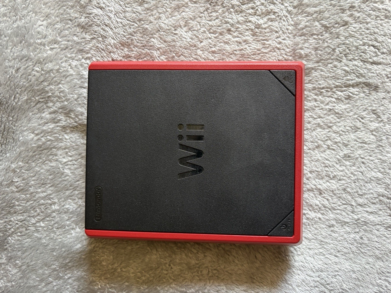 Wii Mini Console Red With Original Mario Kart Box