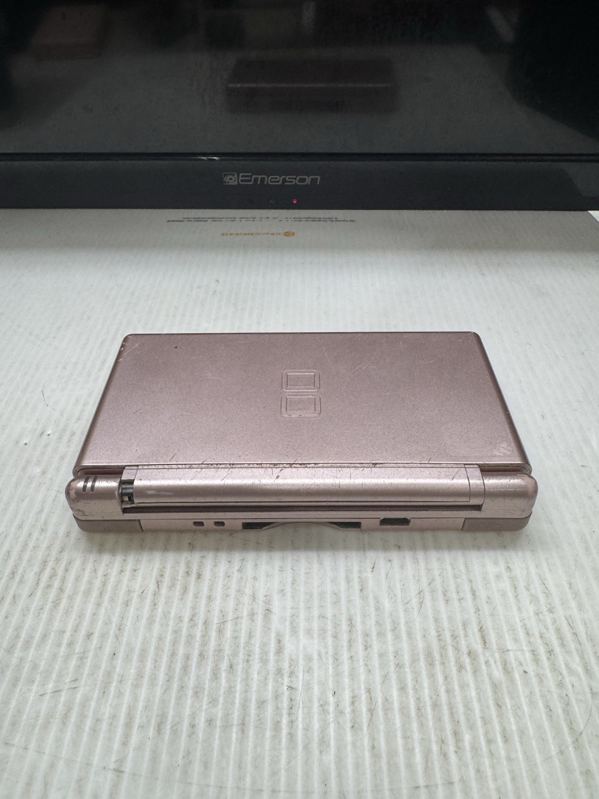 Nintendo DS Lite Video Game Handheld Console – Metallic Rose Tested Acceptable
