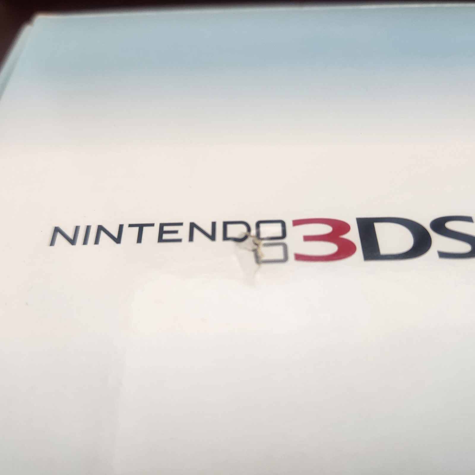 Nintendo 3DS Handheld System (CIB) – Aqua Blue NO Stylus, With Mario Party Game