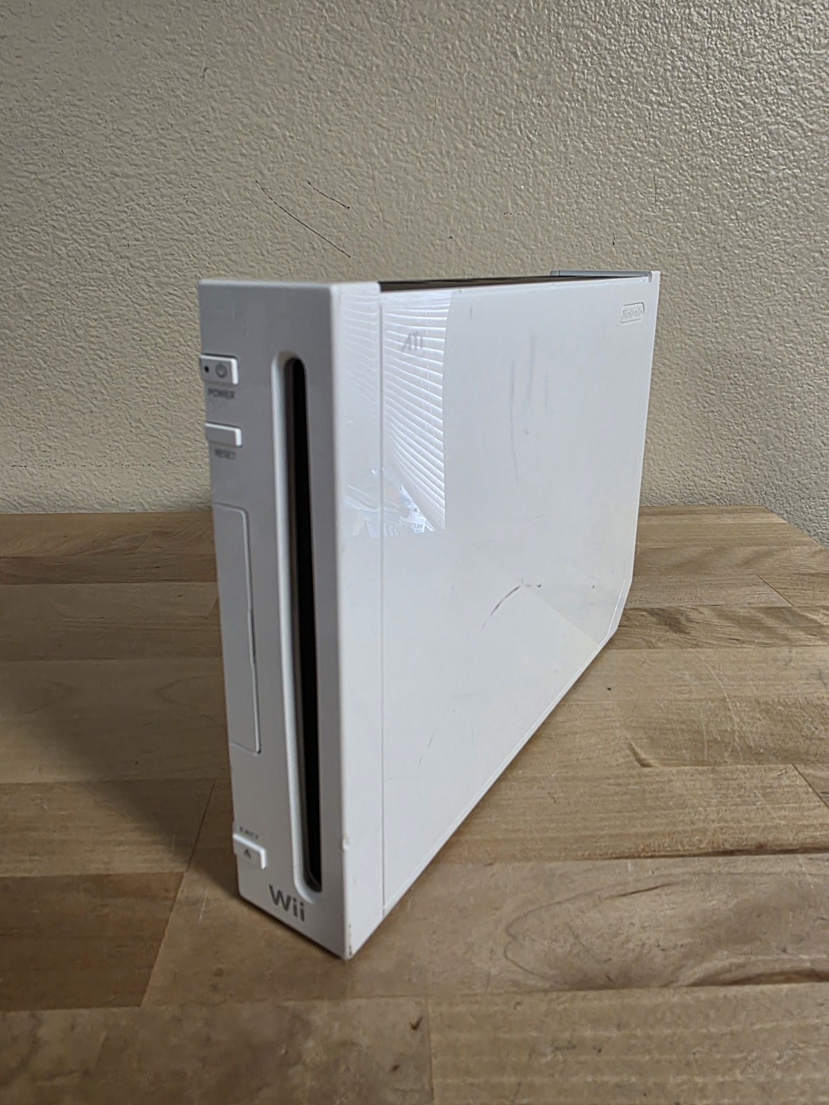 Nintendo Wii System Console Only White RVL-001 Wont Read Disc- READ DESC