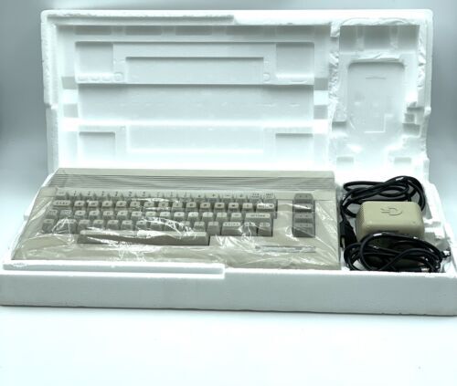 1986# CBM COMMODORE 64 KEYBOARD + DATASSETTE+ BOX+ KEYBOARD COVER #