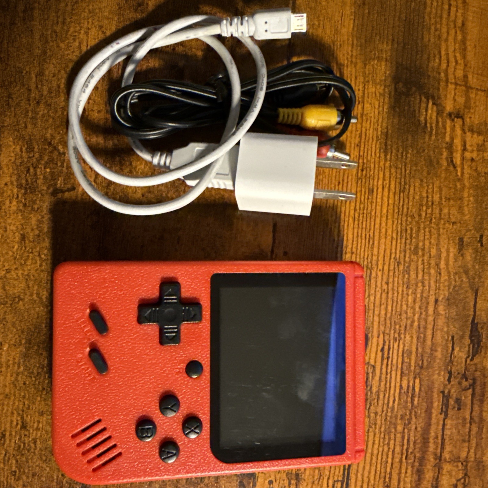 a retro-style portable game console, often known as a “400-in-1
