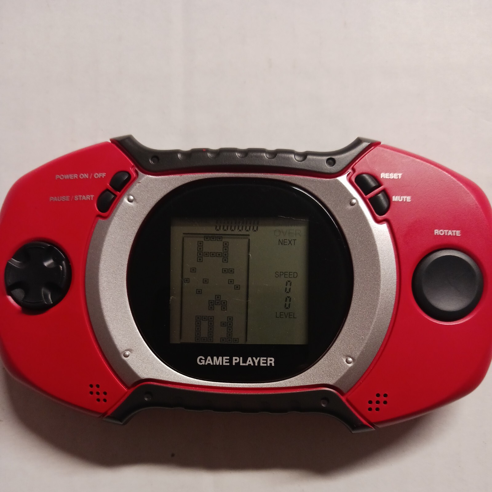 Game Player Handheld 11 Games Multiple Skill Levels 15 Speeds Tanks Racing Ball