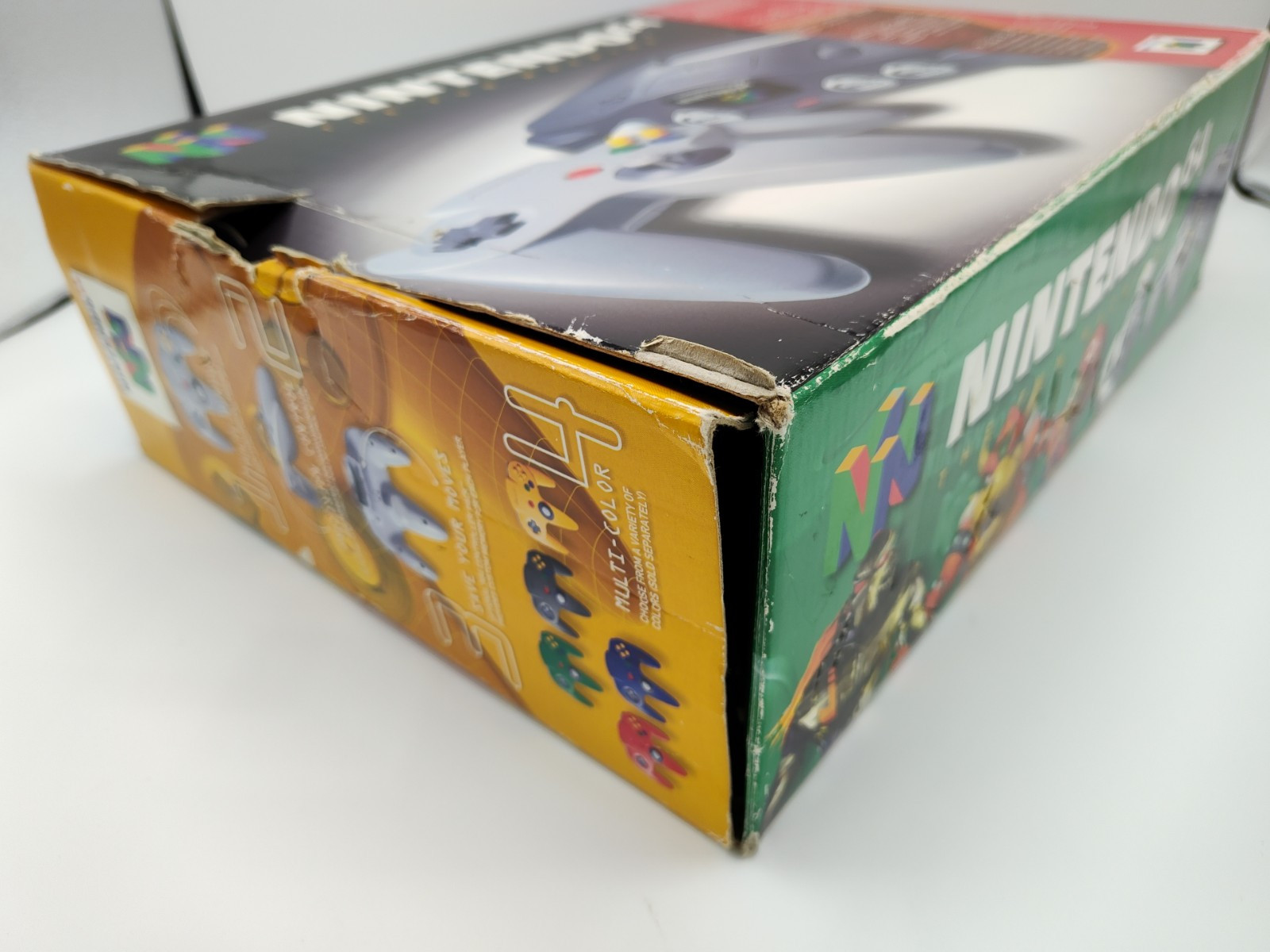 Nintendo 64 N64 Console Box ONLY + Case Protector *Good Condition* FREE SHIPPING