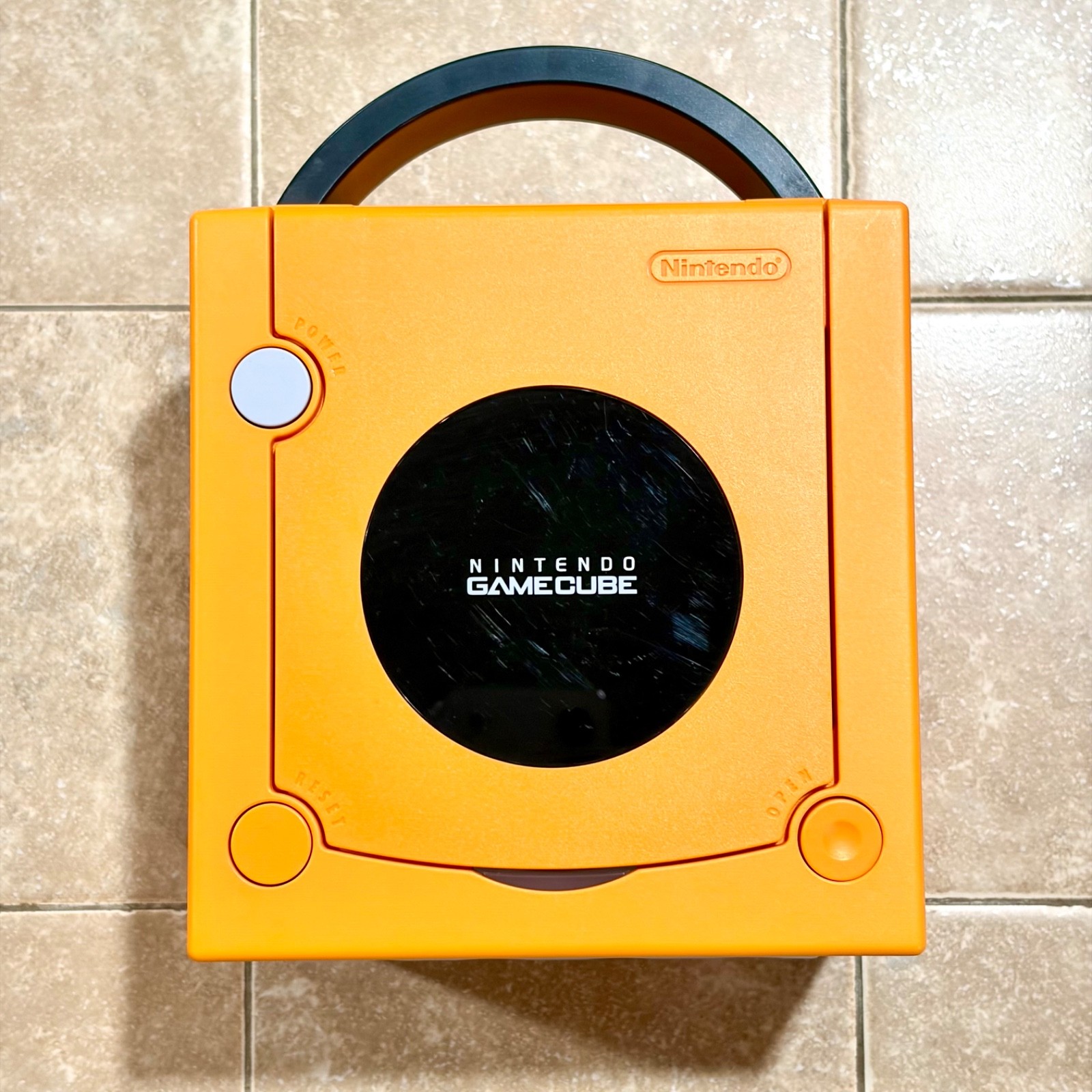 SPICE ORANGE Nintendo GameCube Console DOL-001 Authentic REGION FREE JPN / USA