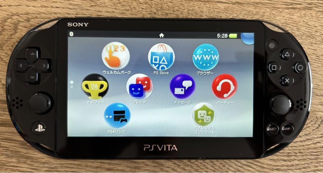 PS Vita PCH-2000 Black Console Only A Rank Sony PlayStation s1010M