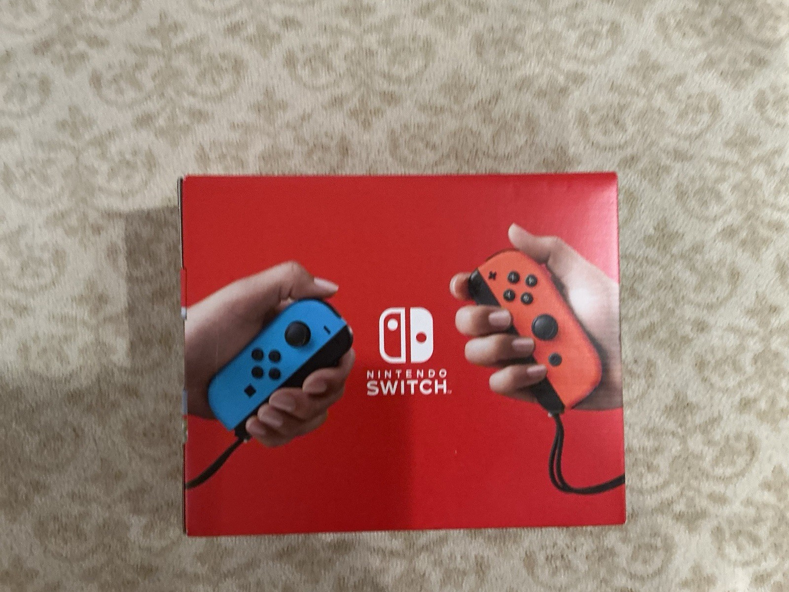 Nintendo Switch 32GB Gray Console with Neon Red and Neon Blue Joy-Con