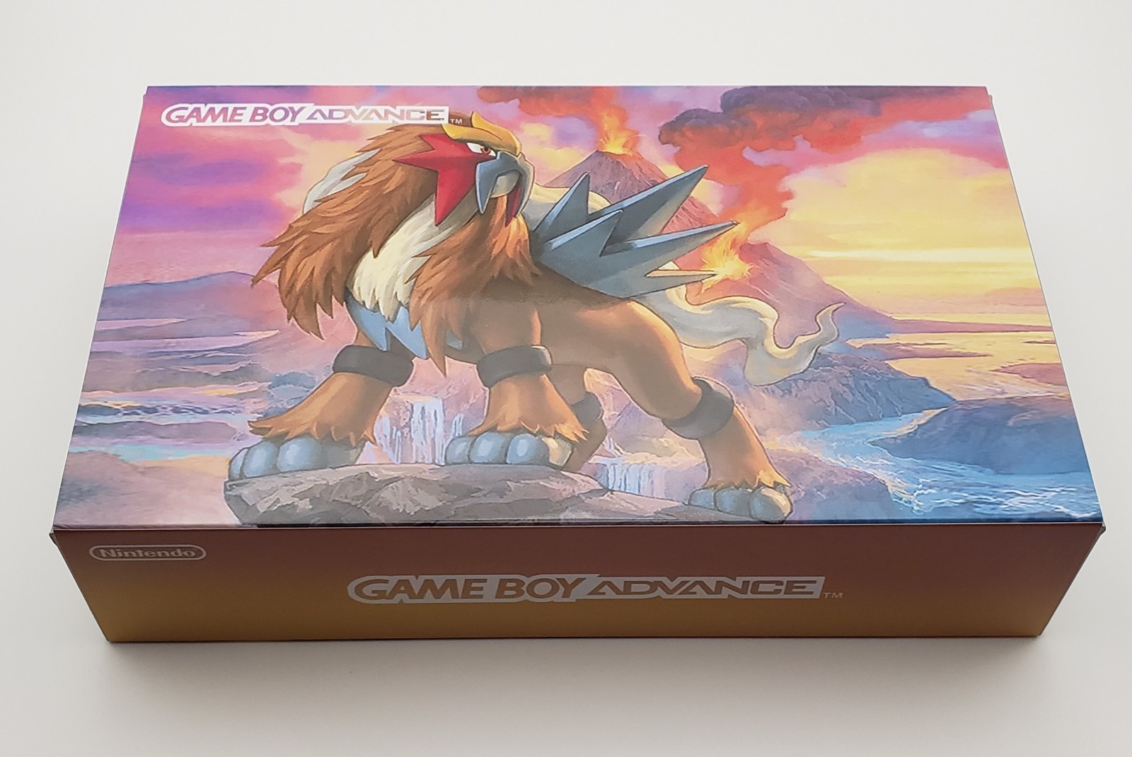 Entei Game Boy Advance, Funnyplaying Backlit IPS Screen Clear Red Pokemon Theme