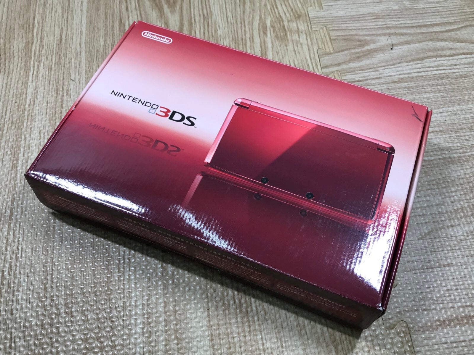 Nintendo 3DS Flare Red Console Boxed Nintendo Japan – Tested Working LG9230
