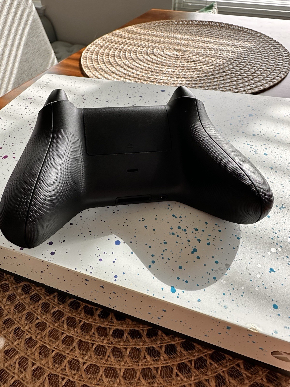 Microsoft Xbox One X Custom Speckled Console with Controller 4K UHD Compatible