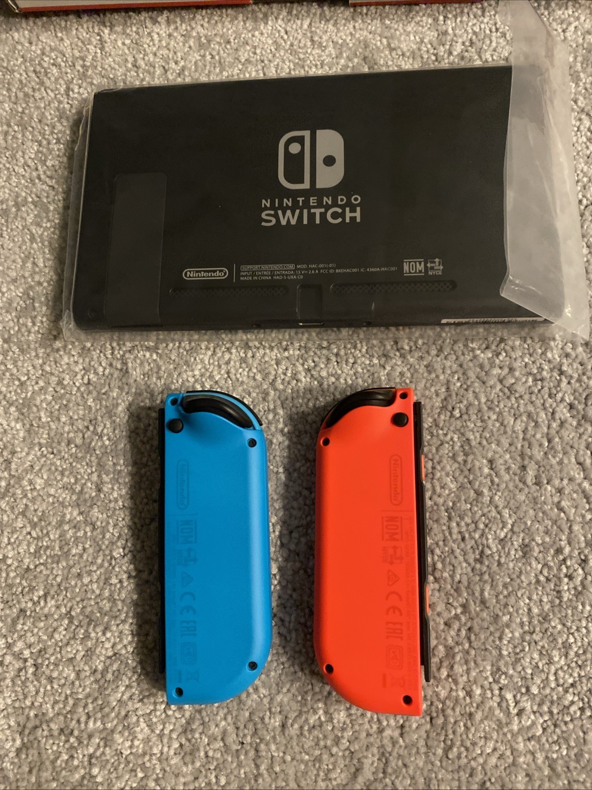 Nintendo Switch 32GB Handheld Console – Neon Red/Neon Blue