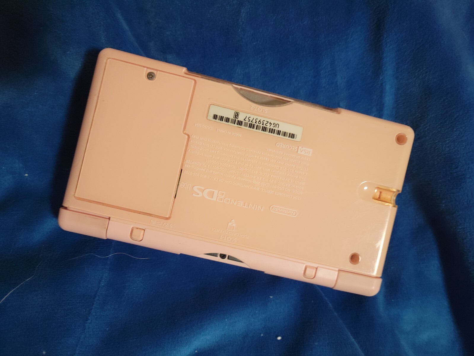 Nintendo DS Lite Metallic Rose Handheld System