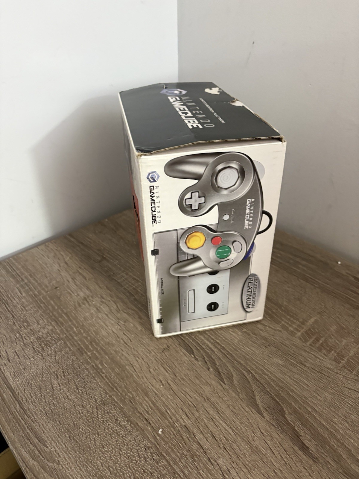Nintendo GameCube Console System (DOL-101) Platinum w/ Game